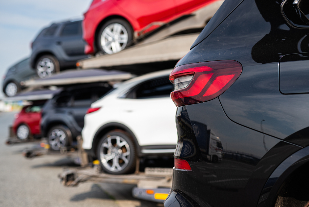 salvage cars yard