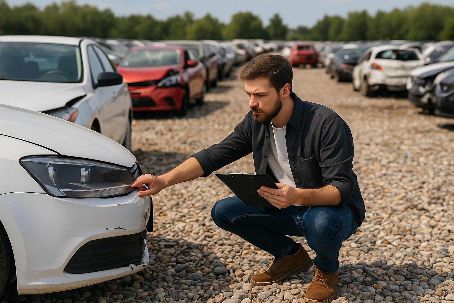 Salvage reseller auto auction